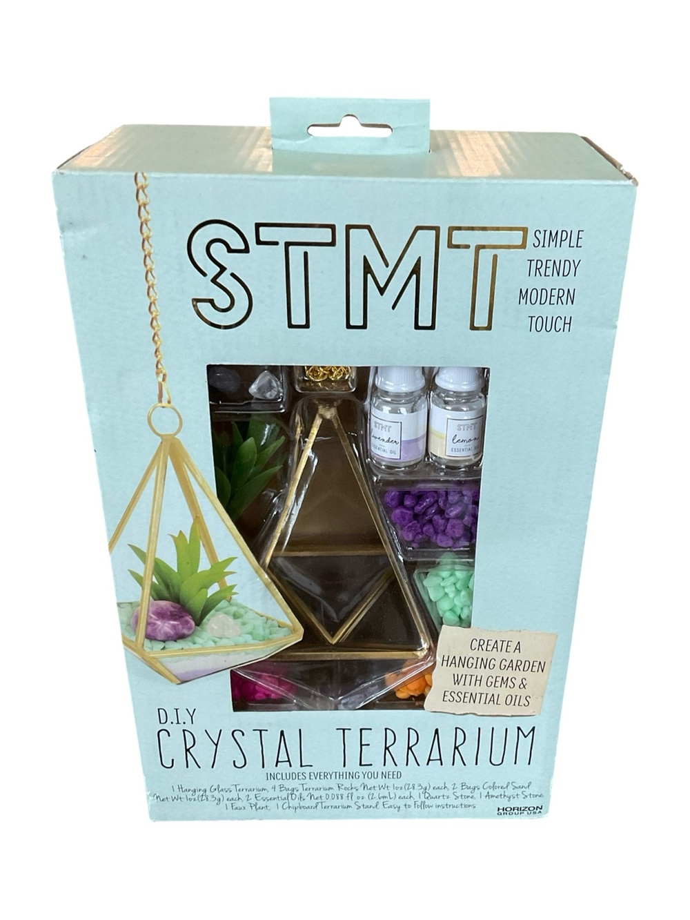 DIY Crystal Terrarium Kit